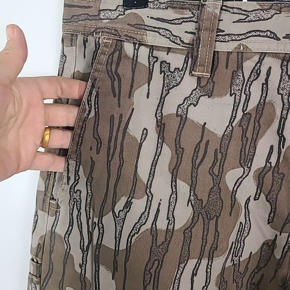 NWT Volcom Workwear Frickin Skate Work Chino Pants Camo Brindle 33x28 Retail $70 - Picture 5 of 9